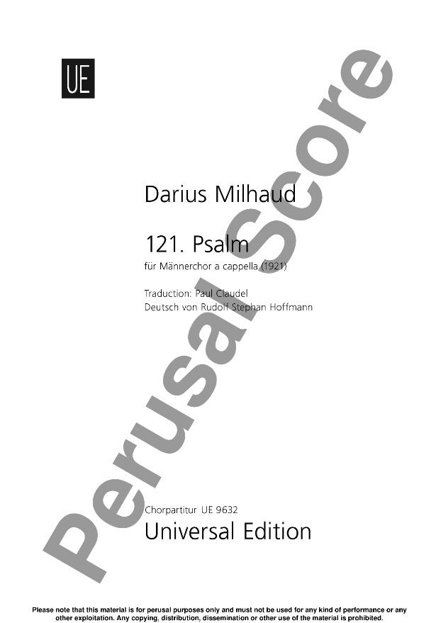 Psaume 121 - hier klicken Psaume 121 - hier klicken