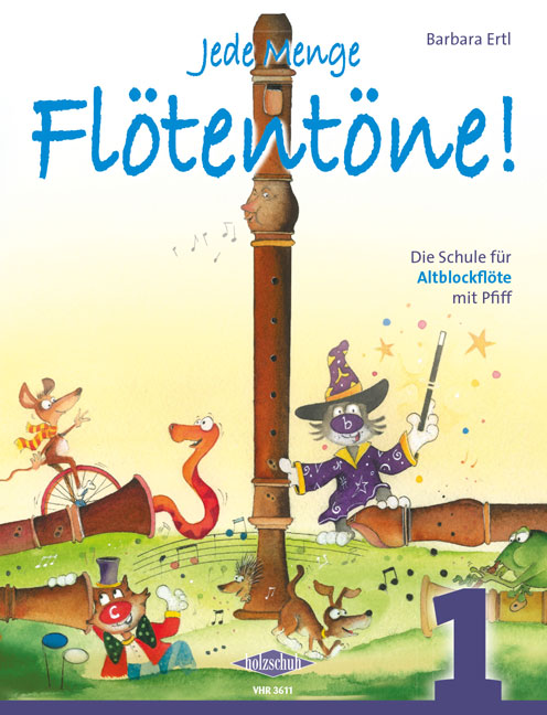 Jede Menge Fltentne! Altblockflte #1 (Buch ohne CDs) - hier klicken