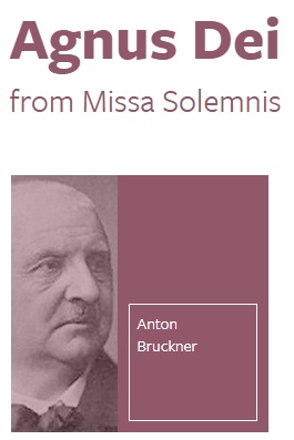 Adagio (Agnus Dei from 'Missa Solemnis') - hier klicken Adagio (Agnus Dei from 'Missa Solemnis') - hier klicken
