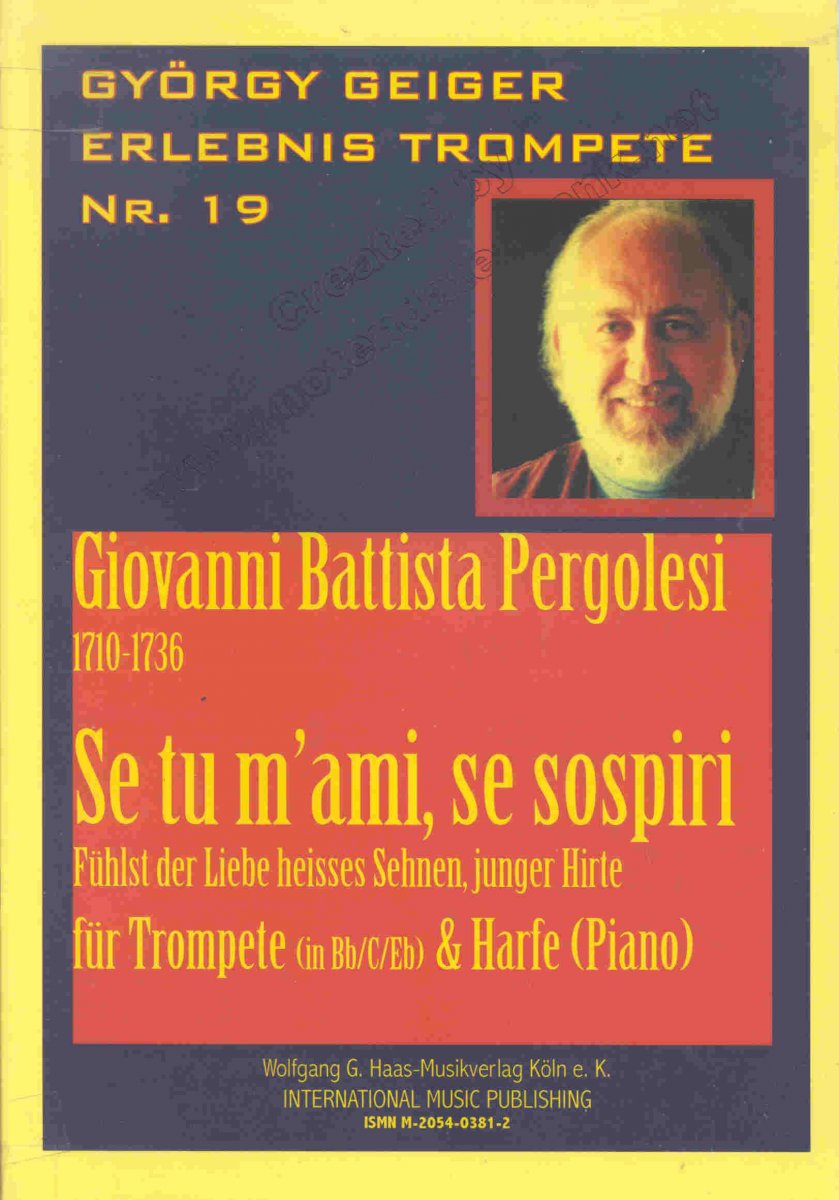 Se tu m'ami, se sospiri / Fühlst der Liebe heisses Sehnen, junger Hirte - hier klicken Se tu m'ami, se sospiri / Fühlst der Liebe heisses Sehnen, junger Hirte - hier klicken
