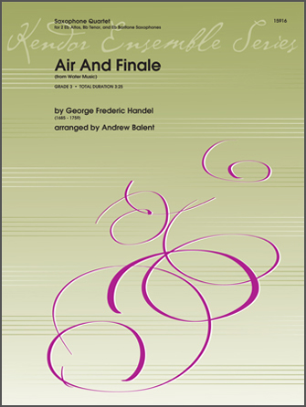 Air And Finale (from Water Music) - hier klicken