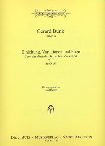 Einleitung, Variationen und Fuge über ein altniederländisches Volkslied Op.31 - hier klicken Einleitung, Variationen und Fuge über ein altniederländisches Volkslied Op.31 - hier klicken