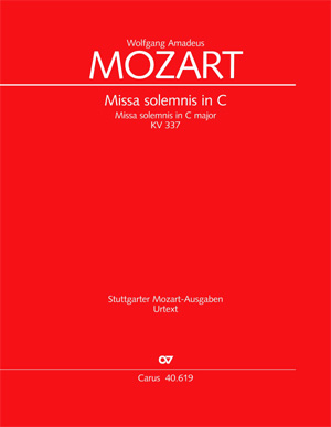 Missa solemnis in C - hier klicken