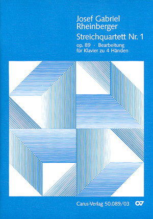 Rheinberger: Streichquartett Nr. 1 (2 Fassungen) - hier klicken