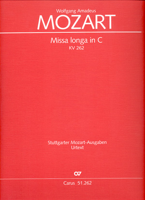 Missa longa in C - hier klicken Missa longa in C - hier klicken