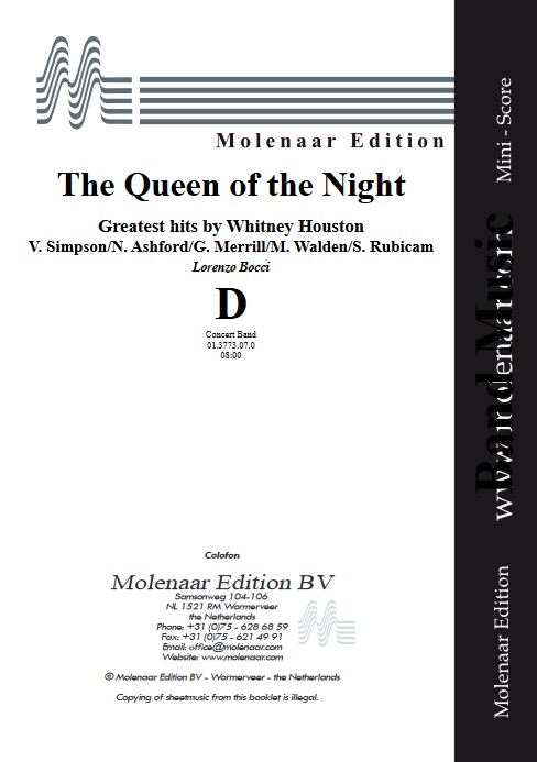 Queen of the Night, The (Greatest hits by Whitney Houston) - hier klicken