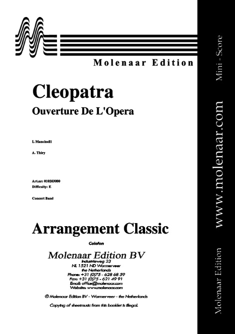 Cleopatra (Cleopatre) - hier klicken