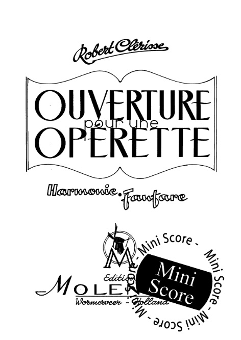 Ouverture pour une Operette - hier klicken