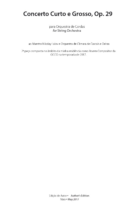 Concerto Curto e Grosso - hier klicken Concerto Curto e Grosso - hier klicken