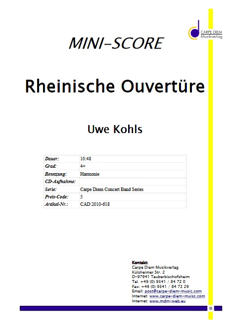 Rheinische Ouvert�re - hier klicken