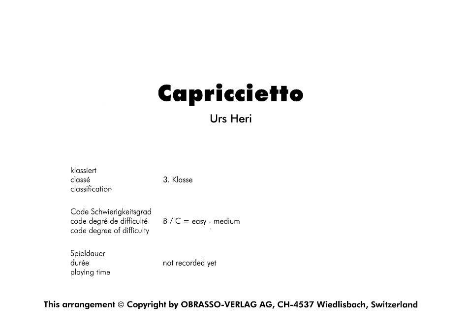 Capriccietto - hier klicken