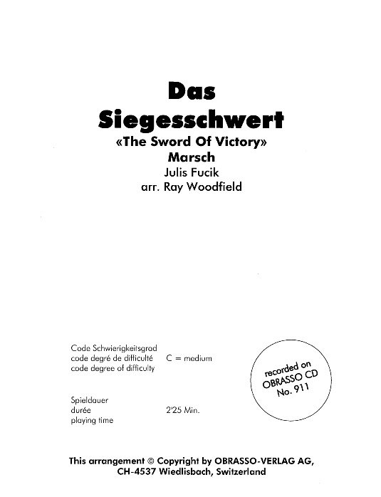 Siegesschwert, Das (The Sword of Victory) - hier klicken