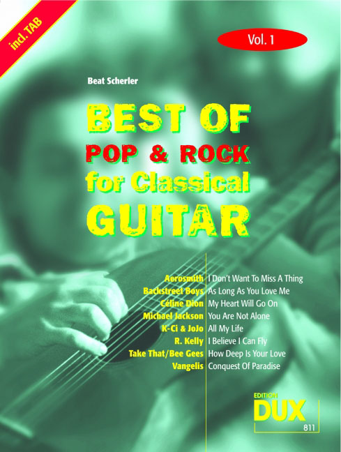 Best Of Pop & Rock for Classical Guitar #1 - klik hier