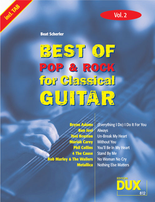 Best Of Pop & Rock for Classical Guitar #2 - klik hier