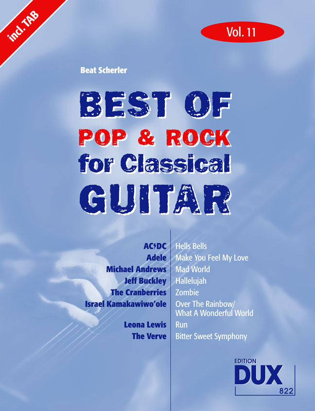 Best Of Pop & Rock for Classical Guitar #11 - hier klicken