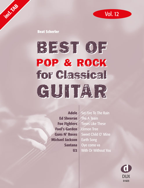 Best Of Pop & Rock for Classical Guitar #12 - klik hier
