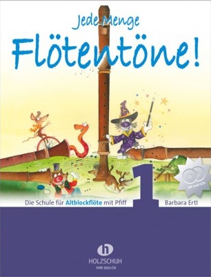 Jede Menge Fltentne! Altblockflte #1 (Buch mit 2 CDs) - hier klicken