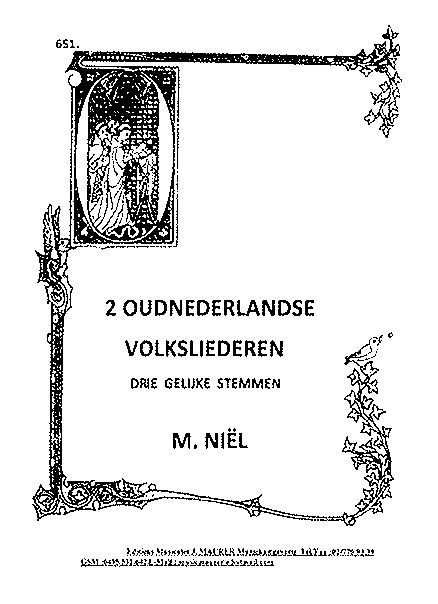 2 Oud-Nederlandse Volksliederen - hier klicken