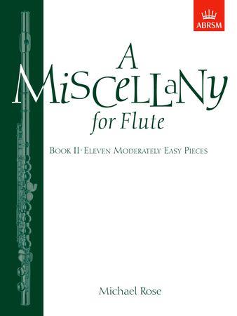 Miscellany for Flute, A Book 2: Eleven moderately easy pieces - hier klicken