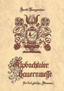 Alpbachtaler Bauernmesse - hier klicken Alpbachtaler Bauernmesse - hier klicken