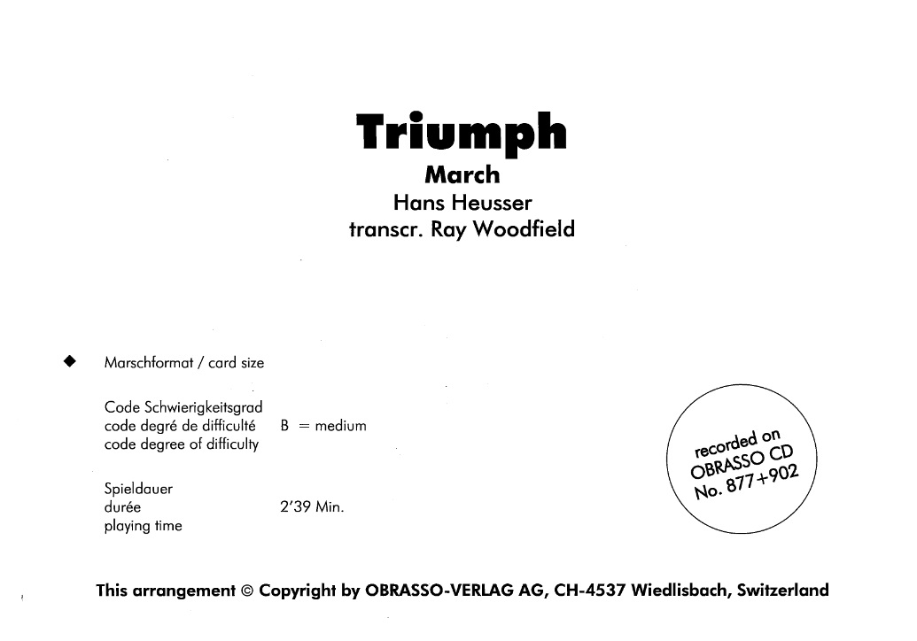 Triumph - hier klicken