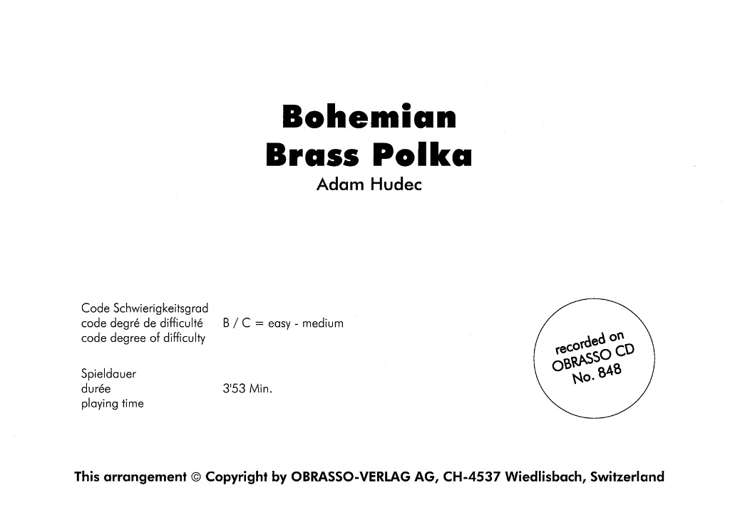 Bohemian Brass Polka - hier klicken