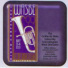 1999 WASBE San Luis Obispo, California: The California State University Intercollegiate Wind Orchestra - hier klicken