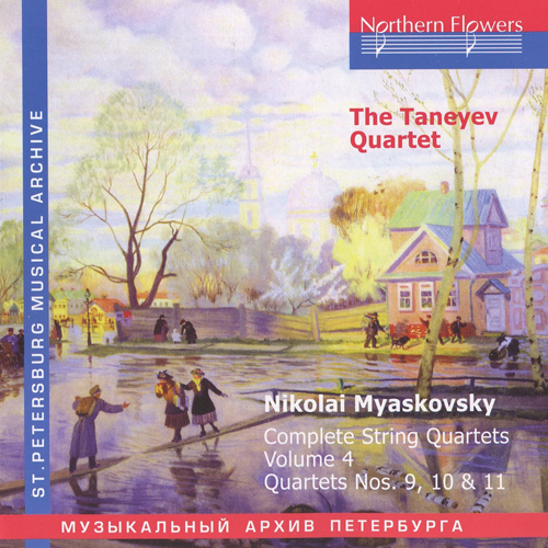 Nikolai Myaskovsky Complete String Quartets #4: Quartets Nos. 9, 10 & 11 - hier klicken