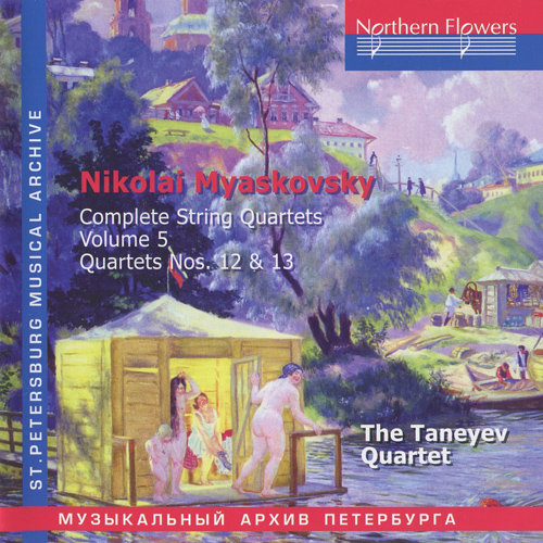 Nikolai Myaskovsky Complete String Quartets #5: Quartets Nos. 12 & 13 - hier klicken