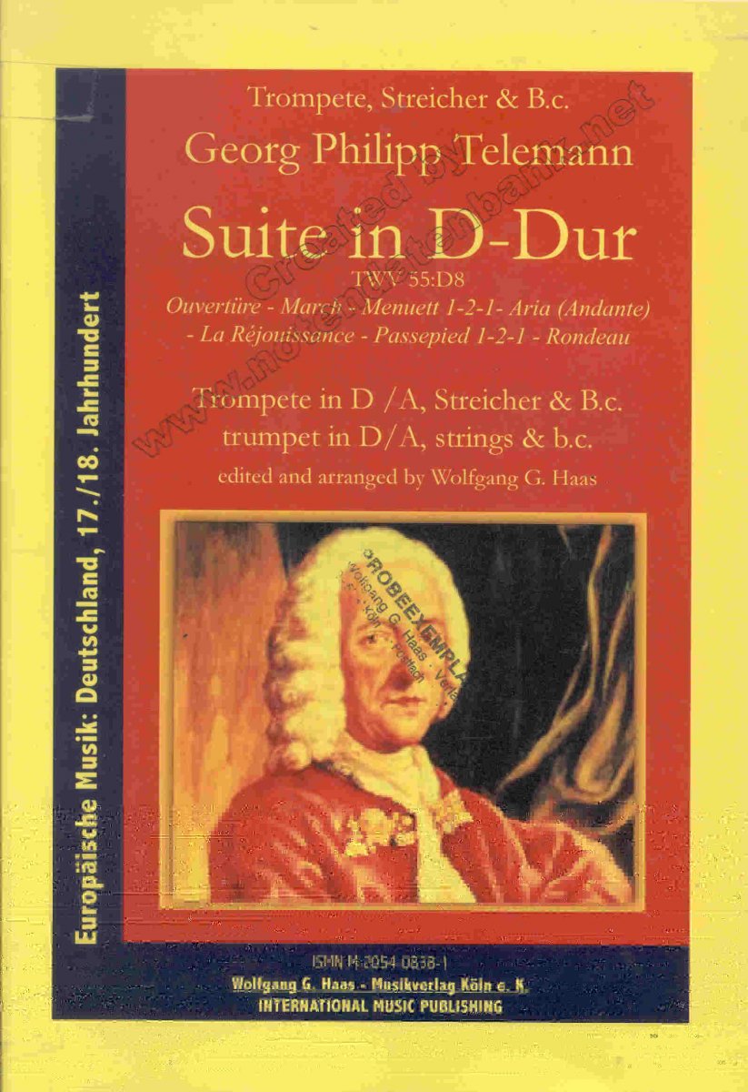 Suite in D-Dur (Partitur) - hier klicken Suite in D-Dur (Partitur) - hier klicken