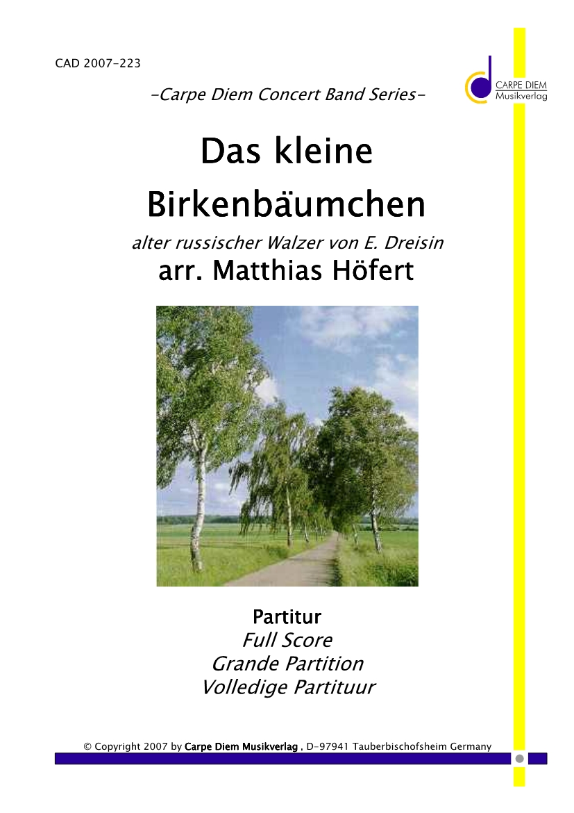Das kleine Birkenb�umchen - hier klicken