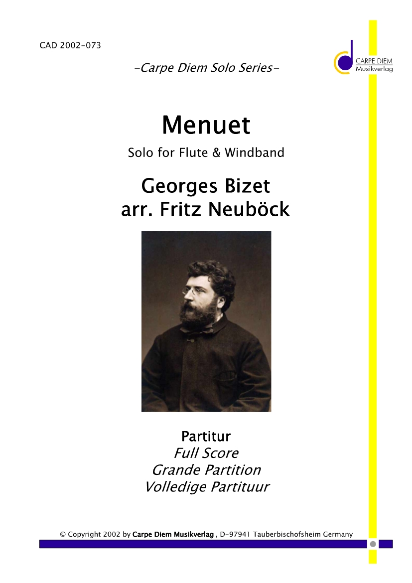 Menuet - hier klicken Menuet - hier klicken