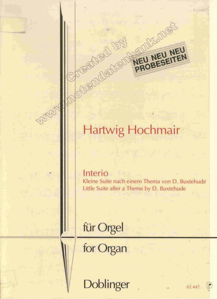 Intrio (Little Suite after a Theme by Buxtehude) - hier klicken Intrio (Little Suite after a Theme by Buxtehude) - hier klicken