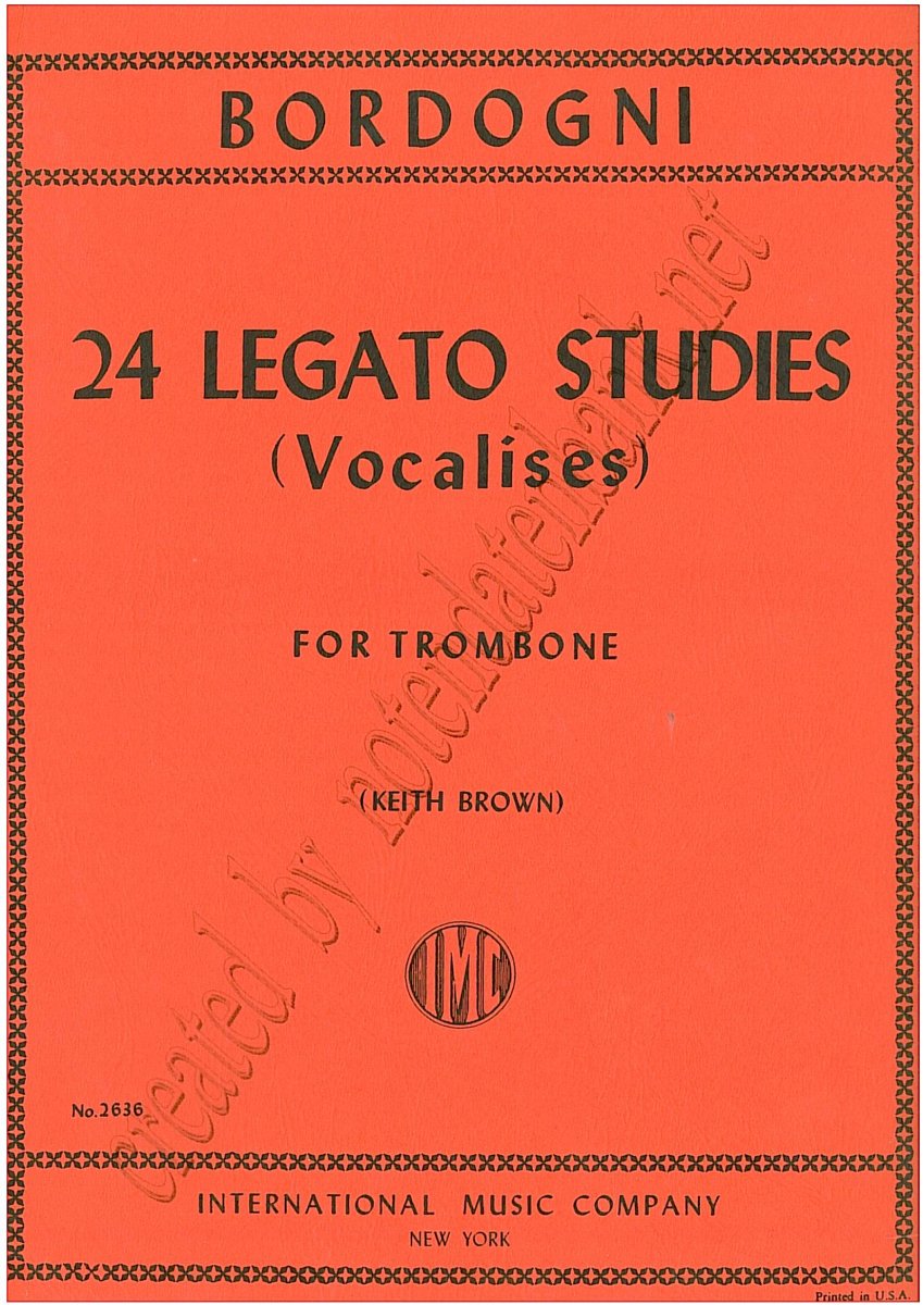 24 Legato Studies (Vocalises) - hier klicken