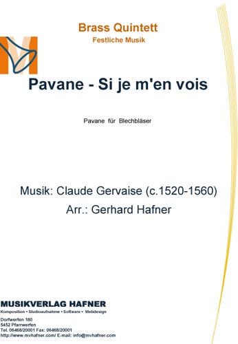 Pavanne 'Si je m en vois' - hier klicken Pavanne 'Si je m en vois' - hier klicken