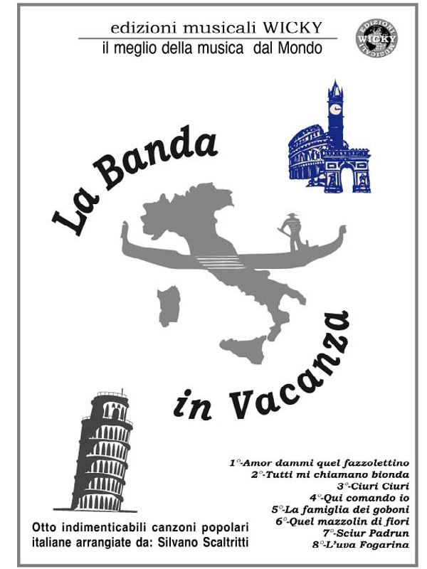 La Banda in Vacanza (8 popular Italian songs) - hier klicken