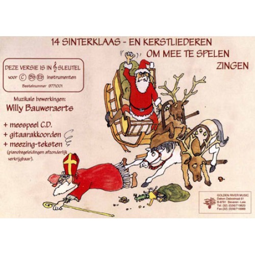 14 Kerst- en Sinterklaasliederen / 14 Christmas and Saint Nicholas songs - hier klicken