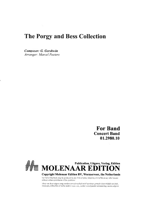 Porgy and Bess Collection, The - hier klicken