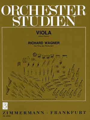 Orchesterstudien für Viola: Wagner, Der Ring des Nibelungen - hier klicken Orchesterstudien für Viola: Wagner, Der Ring des Nibelungen - hier klicken