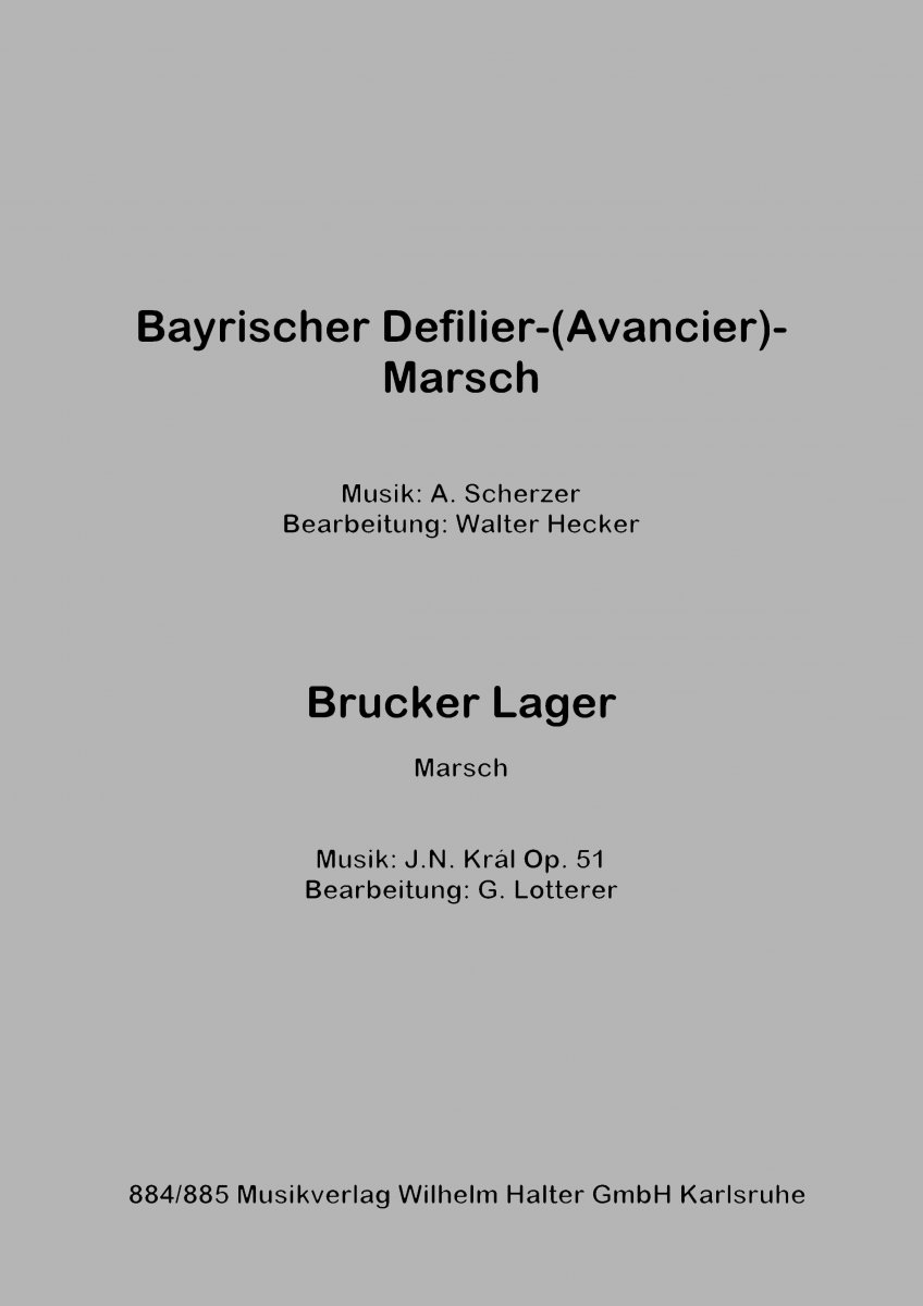 Brucker Lager - hier klicken Brucker Lager - hier klicken