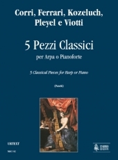 5 Classical Pieces for Harp or Piano - cliquer ici