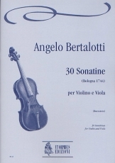 30 Sonatinasc for Violin and Viola - hier klicken
