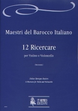 12 Ricercare for Violin and Violoncello - hier klicken 12 Ricercare for Violin and Violoncello - hier klicken