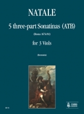 5 three-part Sonatinas (ATB)  for 3 Viols - hier klicken
