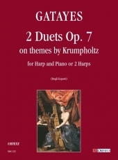 2 Duets Op. 7 on themes by Krumpholtz for Harp and Piano or 2 Harps - hier klicken