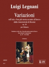 Variations on the Aria �Non pi� mesta accanto al fuoco� from Rossini's �Cenerentola� Op. 30 - hier klicken