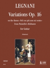 Variations on the theme �Nel cor pi� non mi sento� from Paisiello's �Molinara� Op. 16 - hier klicken