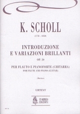 Introduzione e Variazioni Brillanti Op. 20 for Flute and Piano (Guitar) - hier klicken Introduzione e Variazioni Brillanti Op. 20 for Flute and Piano (Guitar) - hier klicken