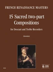 15 Sacred two-part Compositions for Descant and Treble Recorders - hier klicken