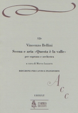 Scena e Aria �Questa � la valle... Quando incise su quel marmo� for Soprano and Orchestra - hier klicken